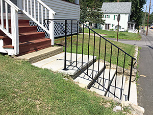 Extension to existing railings